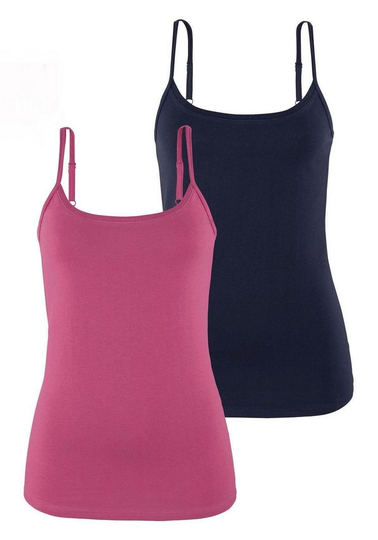 Vivance Vivance Spaghettitop Spaghettitop Damen - beere - blau - 0 | SportScheck