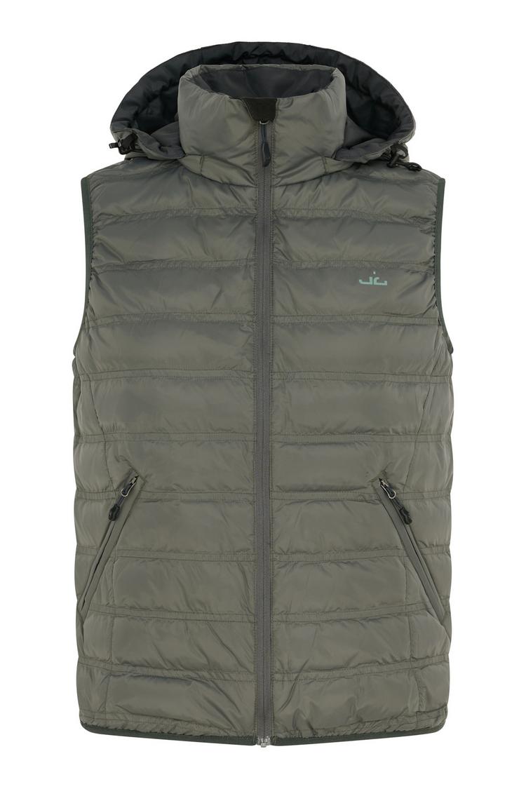 Jeff Green Jeff Green Madlin Daunenweste Damen - Woodland Grey - 0 | SportScheck