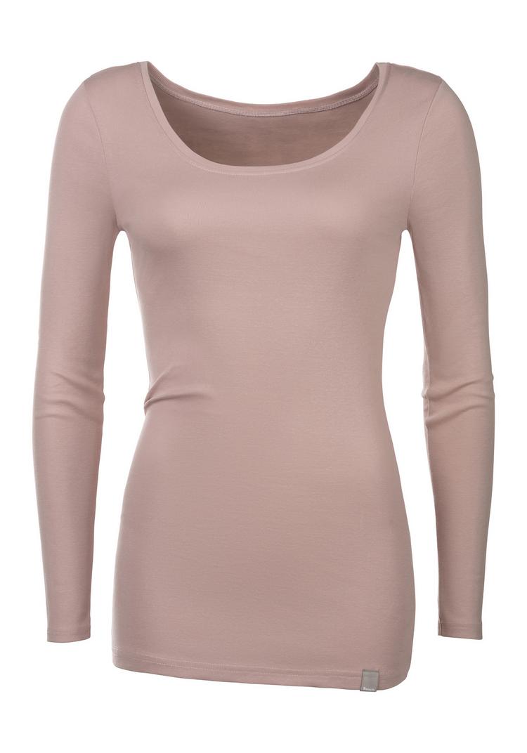 Bench Bench Langarmshirt Langarmshirt Damen - rose - schwarz - 0 | SportScheck