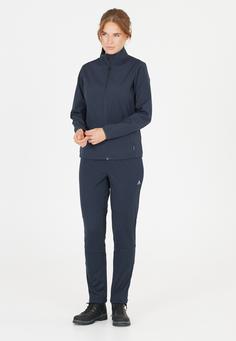 Rückansicht von Whistler Lango Softshelljacke Damen 2048 Navy Blazer