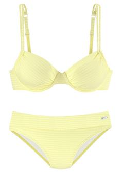 VENICE BEACH Bügel-Bikini Bikini Set Damen zitrone