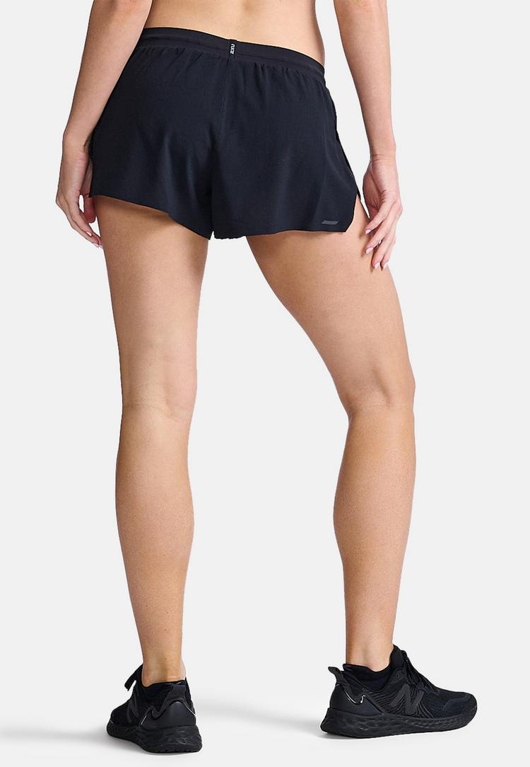 2XU 2XU Light Speed 3 Inch Short Funktionsshorts Damen - black-black reflective - 1 | SportScheck