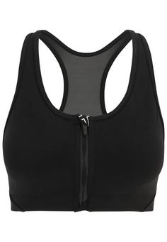 2XU Motion Zip Bra Sport-BH Damen black/white