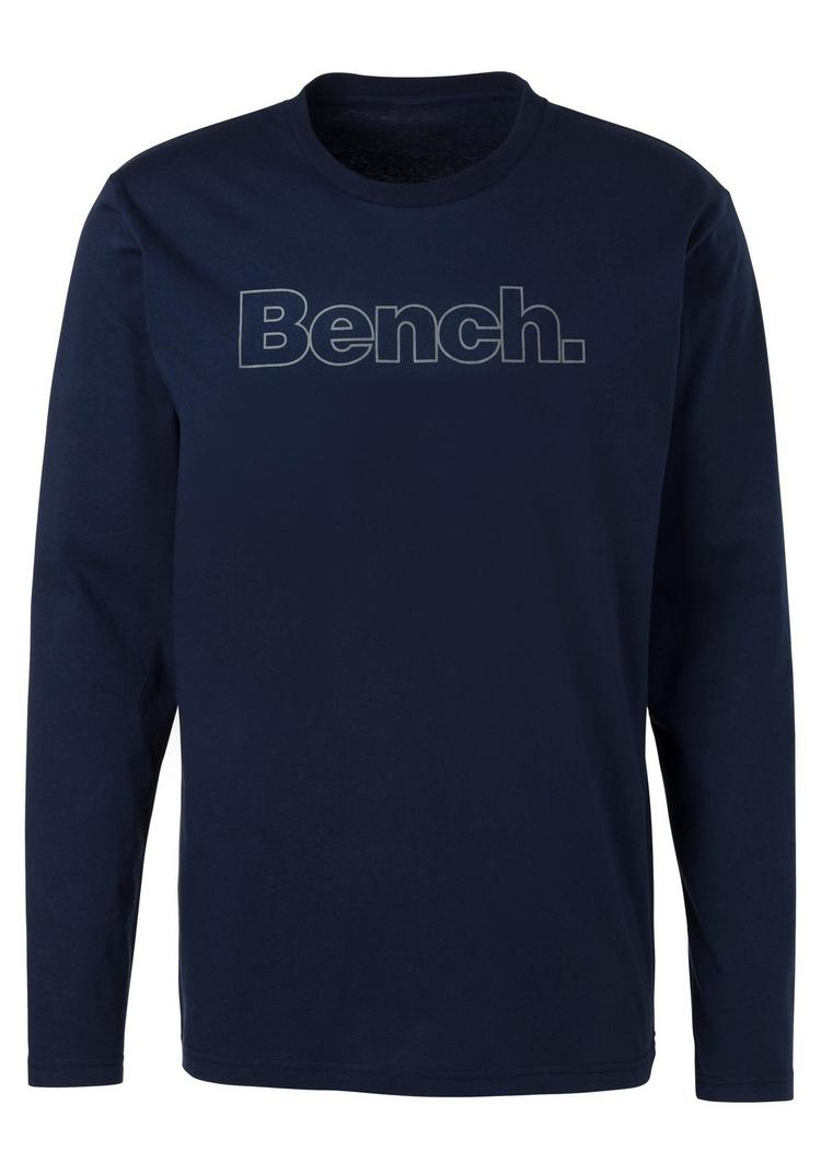 Bench Bench Langarmshirt Langarmshirt Herren - navy - grau - 0 | SportScheck