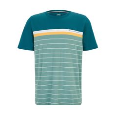 JOY sportswear FALK T-Shirt Herren lake green stripes