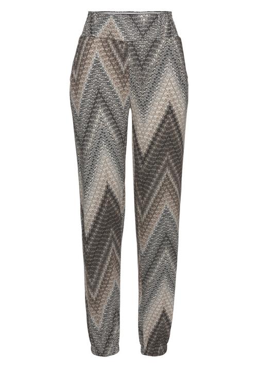 Lascana Jerseyhose Printhose Damen