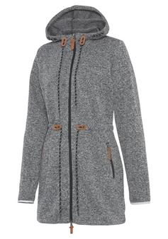 Lascana Fleecejacke Fleecejacke Damen anthrazit
