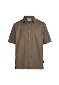 Cleptomanicx Easy Kurzarmhemd Herren - Shitake