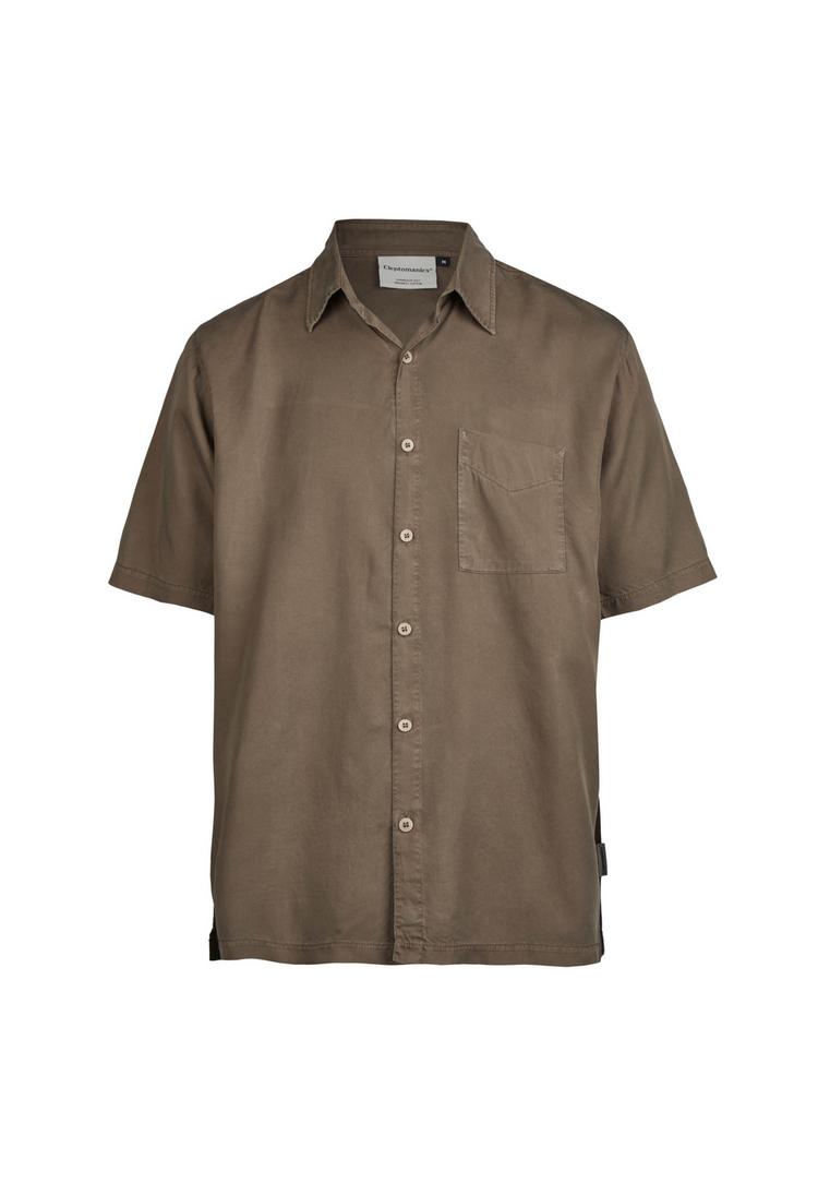 Cleptomanicx Cleptomanicx Easy Kurzarmhemd Herren - Shitake - 0 | SportScheck