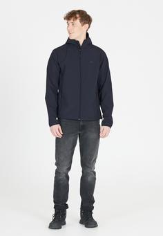 Rückansicht von Whistler Luango Softshelljacke Herren 2048 Navy Blazer