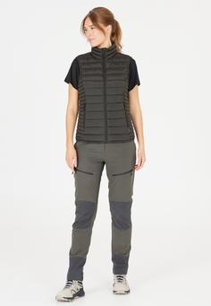 Rückansicht von Whistler Edge W CFT Steppweste Damen 1011 Dark Grey Melange