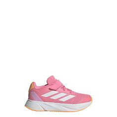 Rückansicht von adidas Duramo SL Kids Schuh Sneaker Kinder Bliss Pink / Cloud White / Hazy Orange