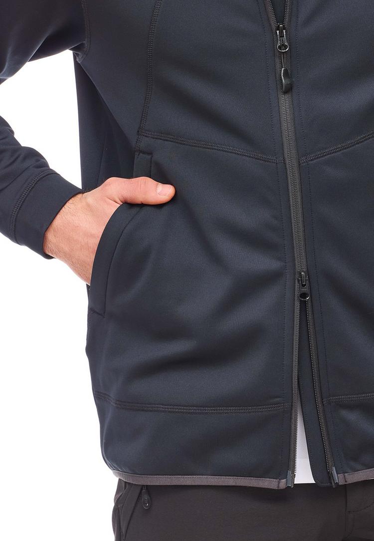 Jeff Green Jeff Green Jonte Fleecejacke Herren - Black - 4 | SportScheck