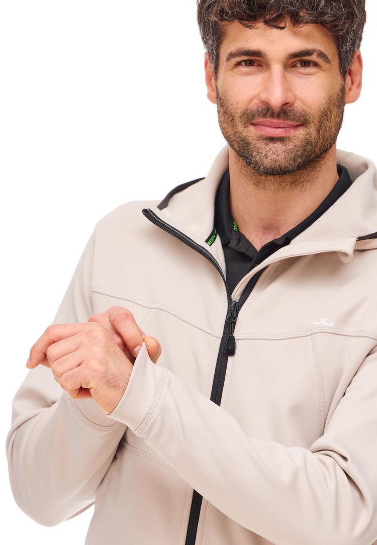 Jeff Green Jeff Green Jonte Fleecejacke Herren - Grey Beige - 4 | SportScheck