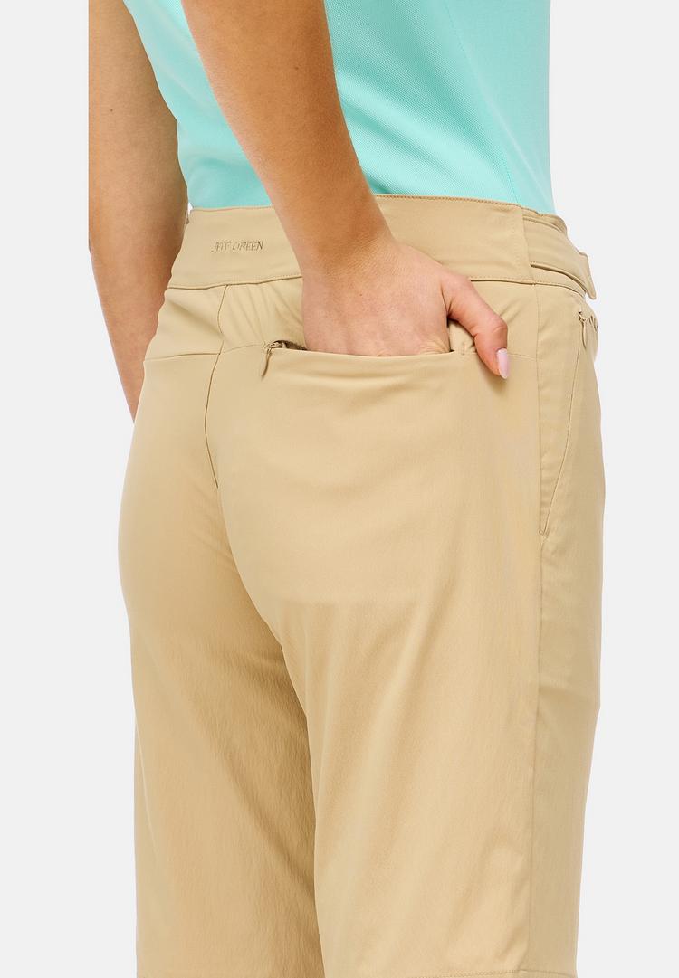 Jeff Green Jeff Green Nuria Funktionsshorts Damen - Safari - 2 | SportScheck