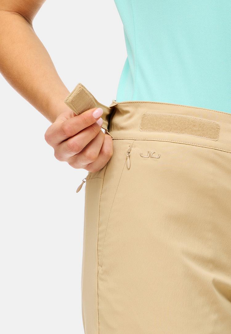 Jeff Green Jeff Green Nuria Funktionsshorts Damen - Safari - 3 | SportScheck