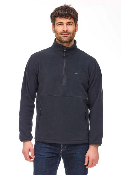 Rückansicht von Jeff Green Jona Fleecepullover Herren Black