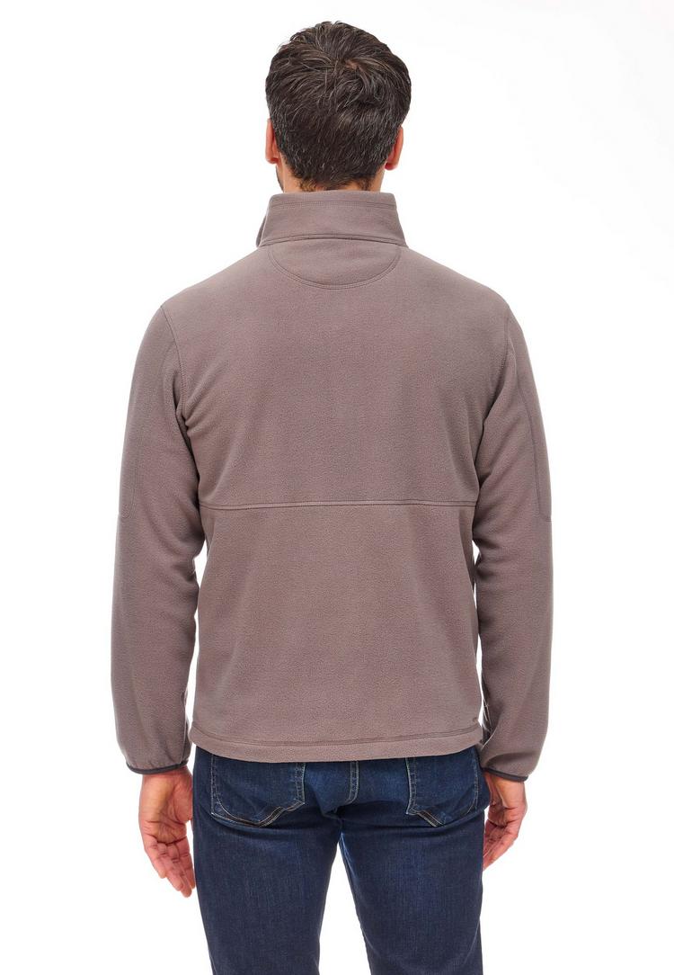 Jeff Green Jeff Green Jona Fleecepullover Herren - Dark Gull Grey - 1 | SportScheck