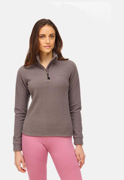 Rückansicht von Jeff Green Sally Fleecepullover Damen Dark Gull Grey