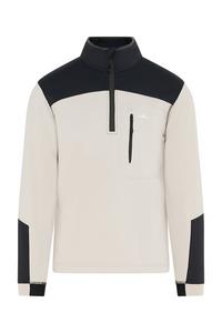 Jeff Green Jenson Fleecepullover Herren - Grey Beige / Black