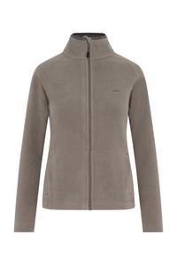 Jeff Green Ebba Fleecejacke Damen - Dark Gull Grey