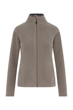 Jeff Green Ebba Fleecejacke Damen Dark Gull Grey