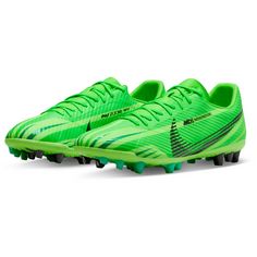 Nike Mercurial Vapor Zoom 15 Academy Fußballschuhe Herren grün / schwarz
