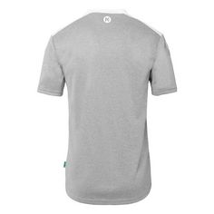 Rückansicht von Kempa Emotion 27 T-Shirt dark grau melange/weiß