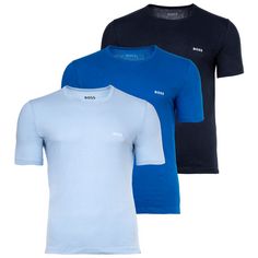 Rückansicht von Boss T-Shirt T-Shirt Herren Blau