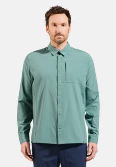 Rückansicht von Odlo Funktionsbluse Herren arctic(40259)