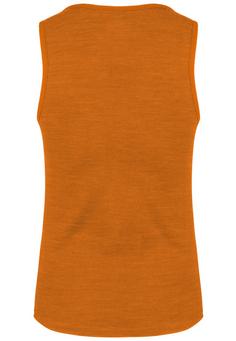 Rückansicht von normani Outdoor Sports Merino Alice Springs Unterhemd Herren Orange