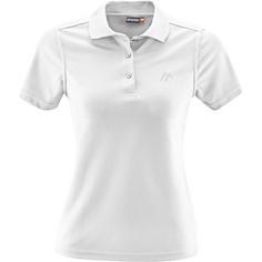 Maier Sports Ulrike Poloshirt Damen Weiß