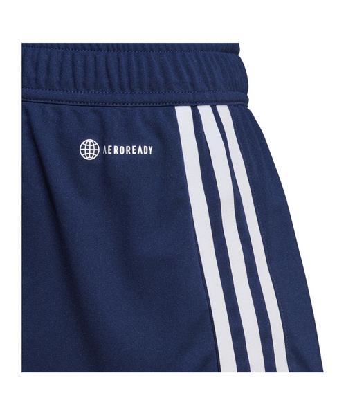 Rückansicht von adidas Tiro 23 Short Fußballshorts Herren blauweissblau