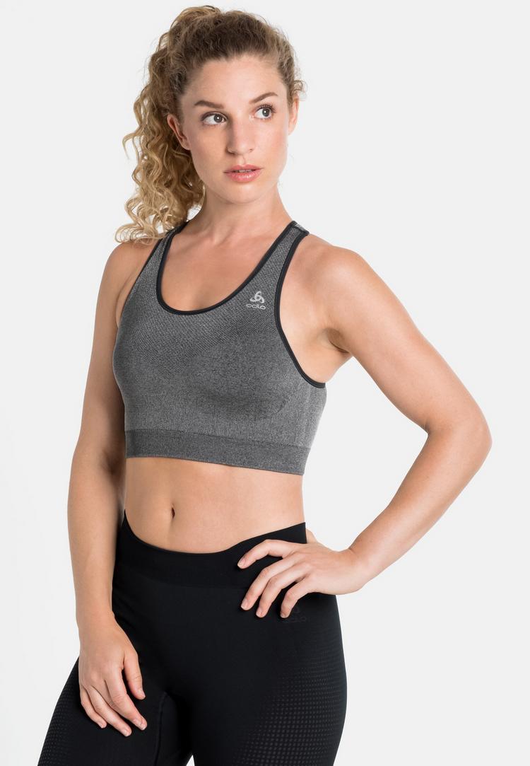 Odlo Odlo SEAMLESS MEDIUM CERAMICOOL BH Damen - odlo silver grey melange(10665) - 0 | SportScheck