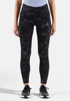 Rückansicht von Odlo Lauftights Damen black(15000)