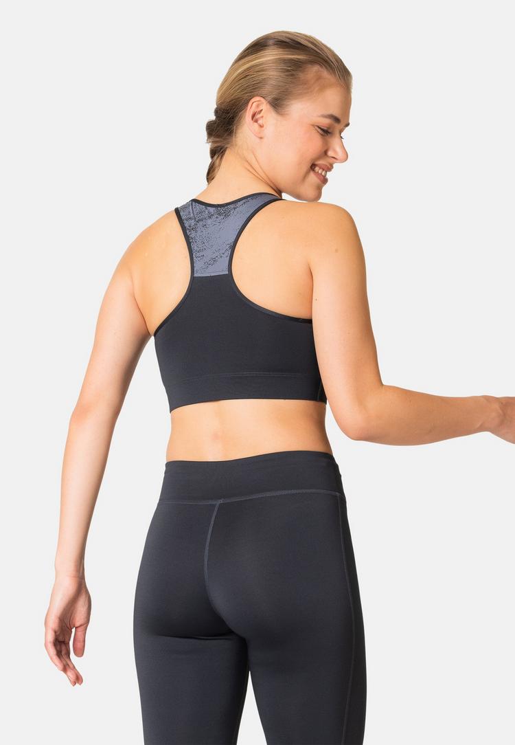 Odlo Odlo ESSENTIAL PRINT BH Damen - black(15000) - 0 | SportScheck