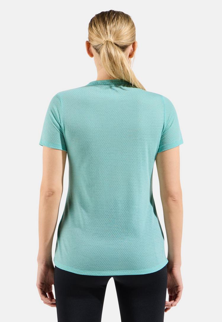 Odlo Odlo Funktionsshirt Damen - Aqua Haze melange(21089) - 1 | SportScheck