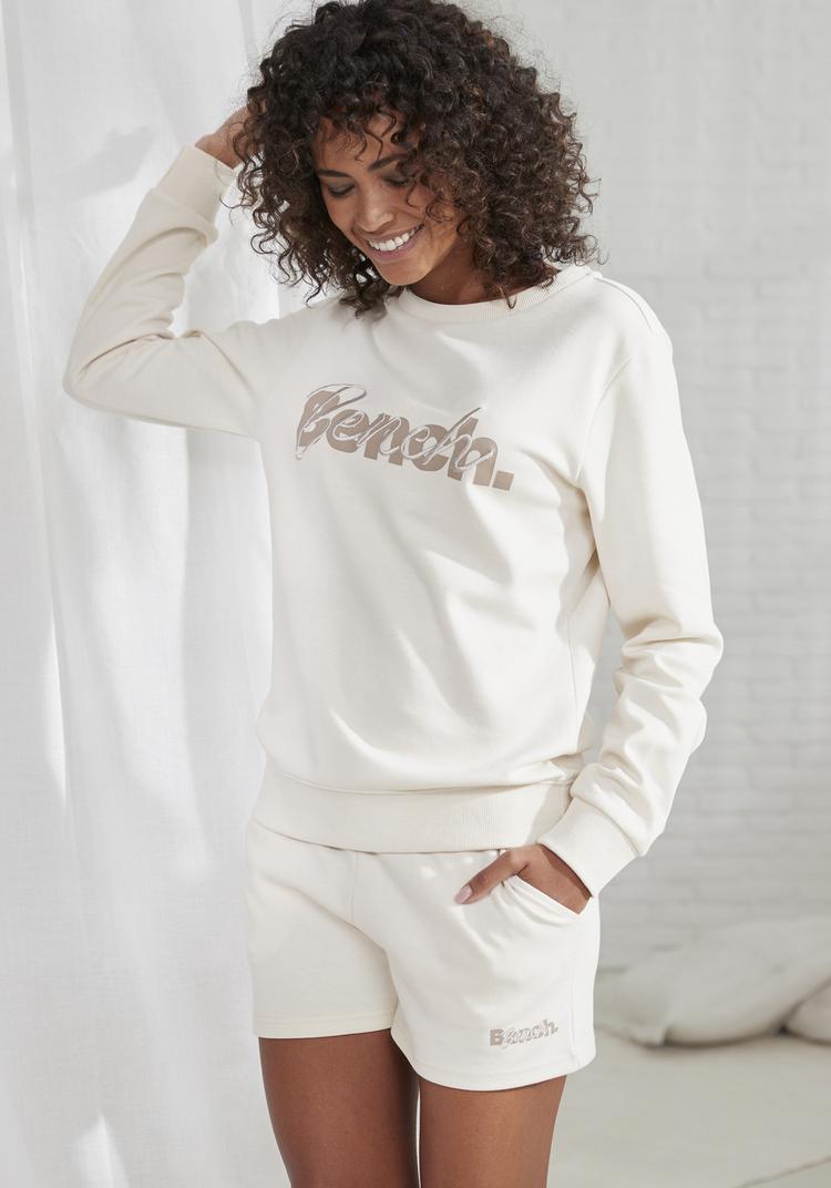 Bench Bench Sweatshirt Sweatshirt Damen - sand - 1 | SportScheck