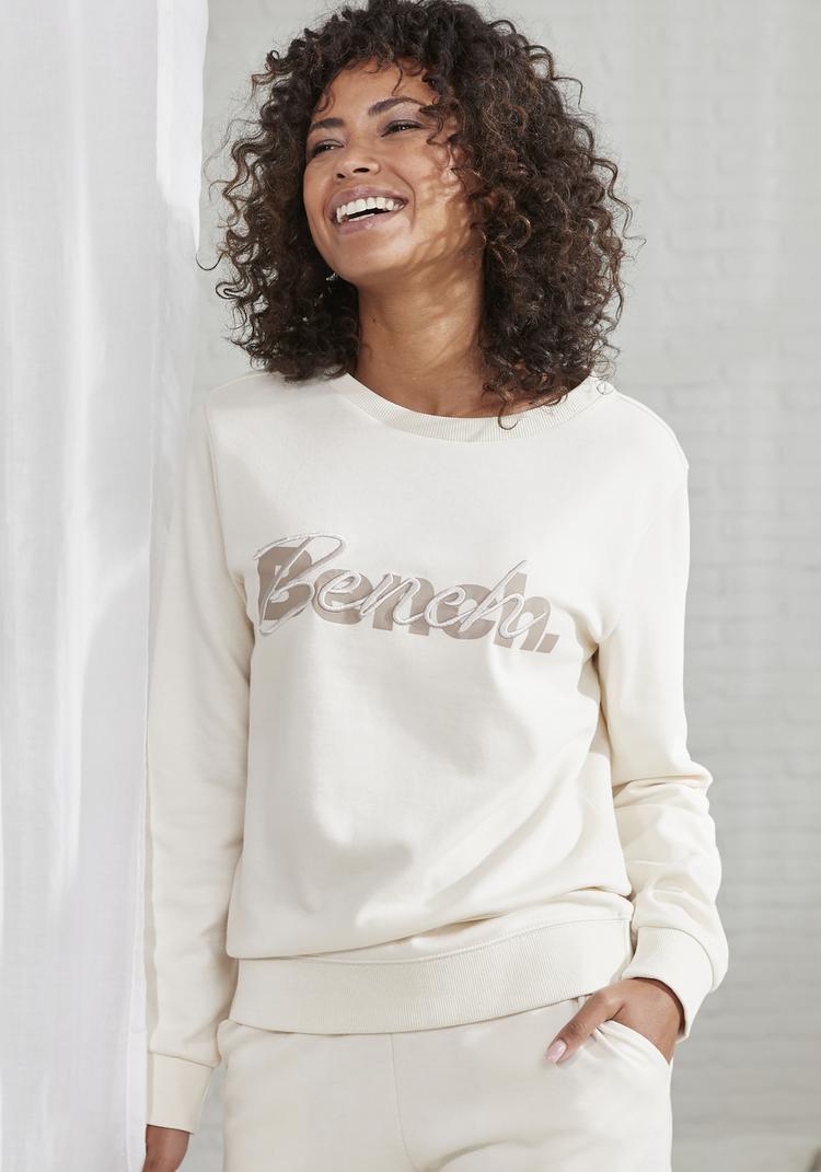 Bench Bench Sweatshirt Sweatshirt Damen - sand - 3 | SportScheck