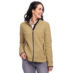 Rückansicht von Schöffel Fleece Jacket Atlanta L Fleecejacke Damen 4340 beige