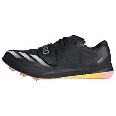 adidas Adizero TJ/PV Leichtathletikschuh Multifunktionsschuhe Core Black / Zero Metalic / Spark