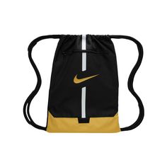 Nike Academy Gymsack (18L) Sporttasche Kinder schwarzgold