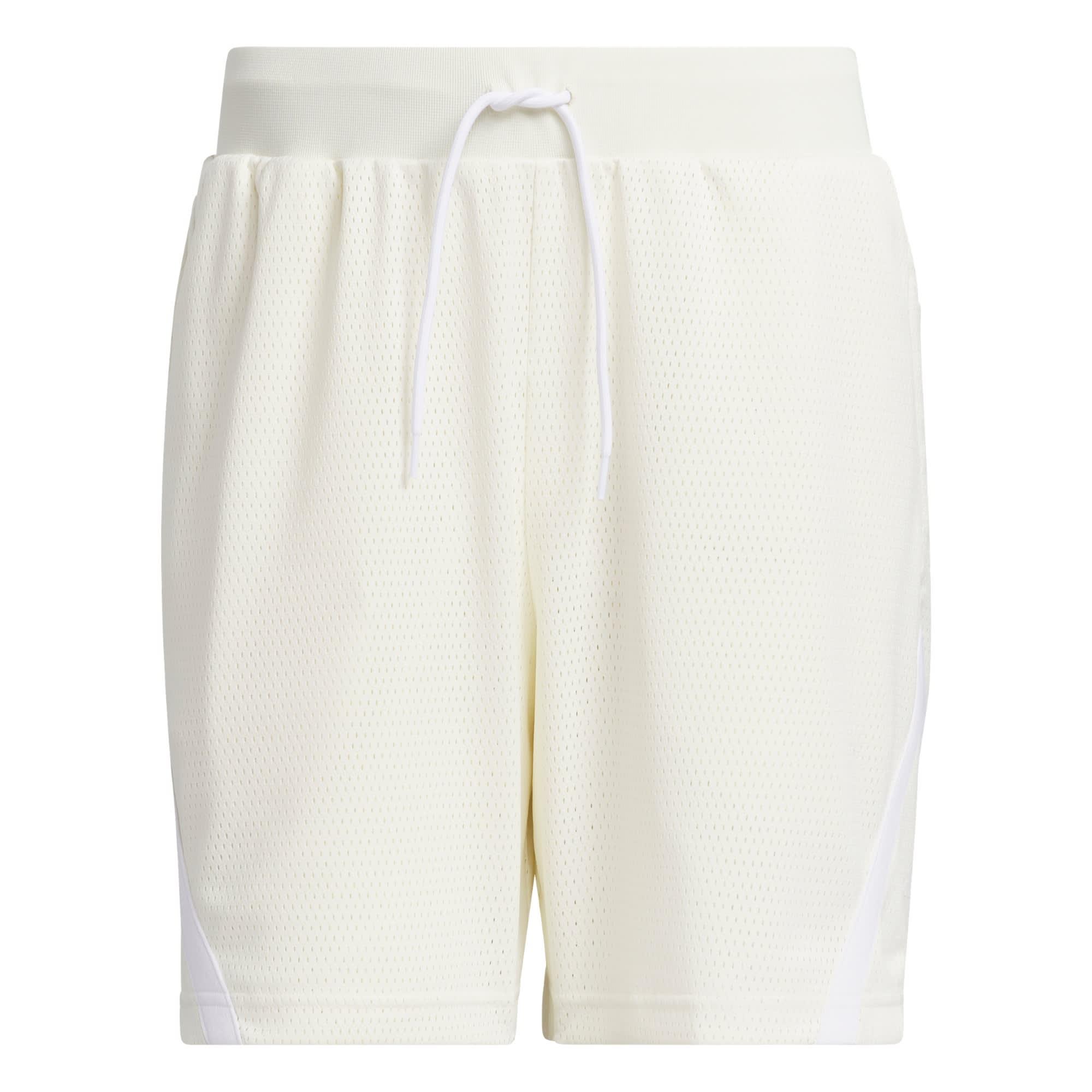 Adidas adidas Select Mesh Shorts Basketball Shorts Herren Ivory White im Online Shop von SportScheck kaufen