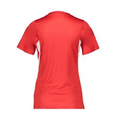 Rückansicht von Nike Team Spike Trikot Damen T-Shirt Damen rot