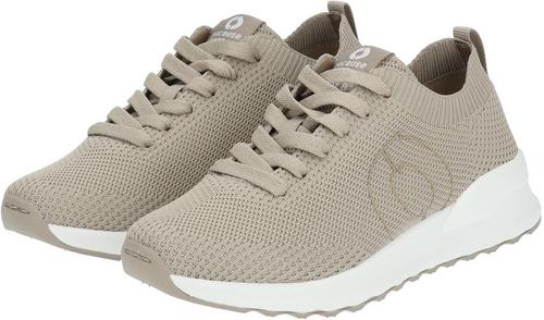 Rückansicht von Ecoalf Sneaker Sneaker Damen Sand