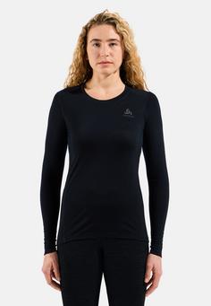 Rückansicht von Odlo MERINO 200 Funktionsshirt Damen black(15000)