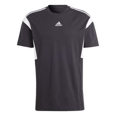 adidas Colourblock T-Shirt Funktionsshirt Herren Black