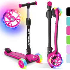 Apollo Kids pro 4 Scooter pink