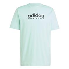 adidas All SZN Graphic T-Shirt Funktionsshirt Herren Easy Green