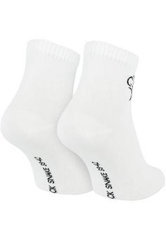 Rückansicht von Black Snake 3 Pack Quarter Sneaker Socken Laufsocken Schwarz Grau Weiß